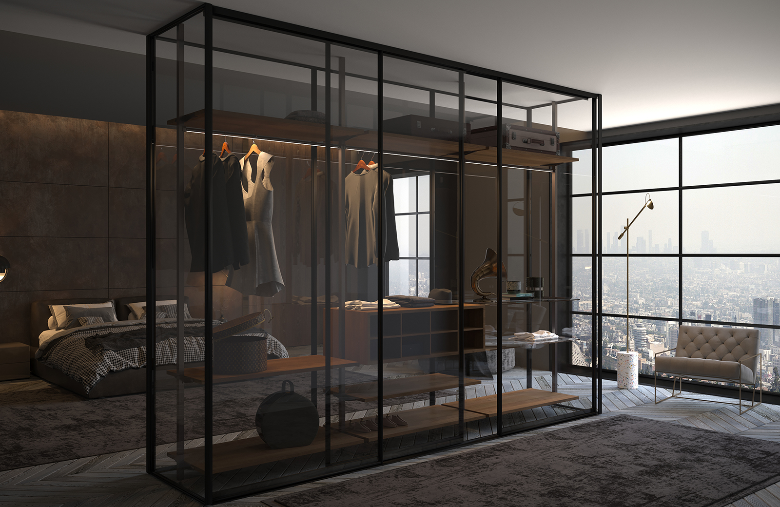 luxury wardrobe closet