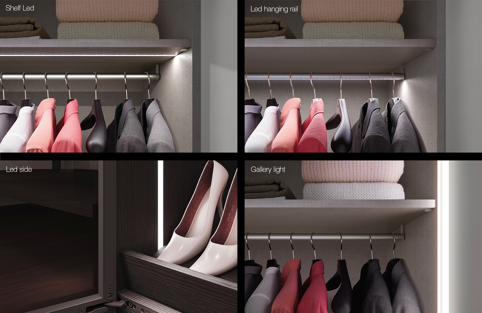 walk in closet led lighting