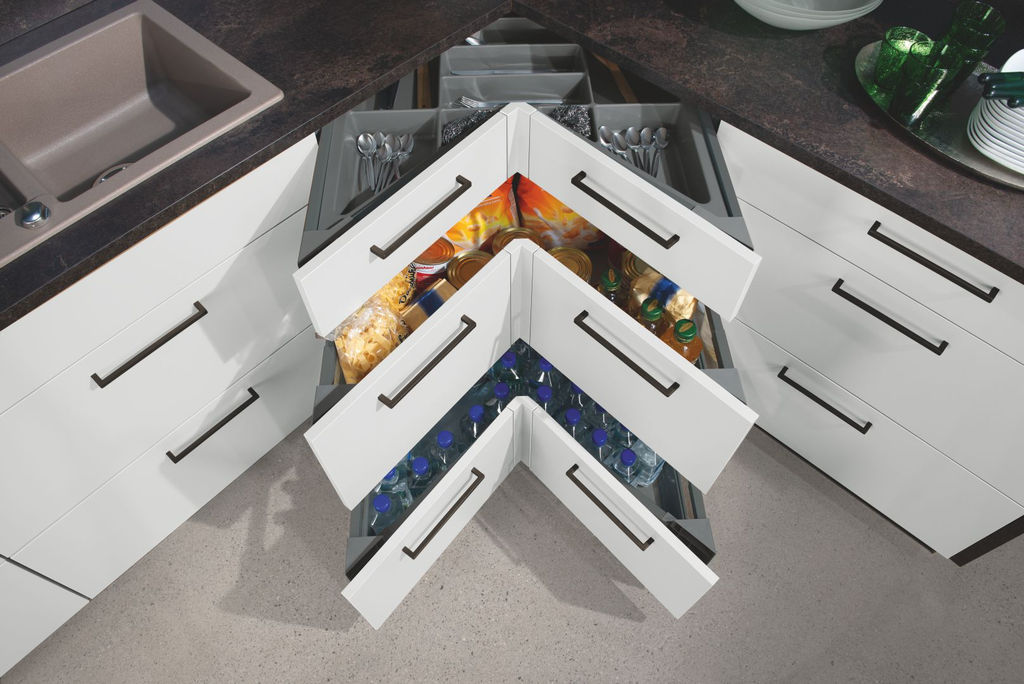 light grey modern kitchen cabinets