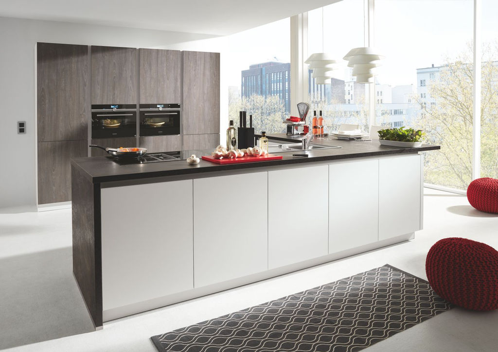 light grey modern grey kitchen cabinets